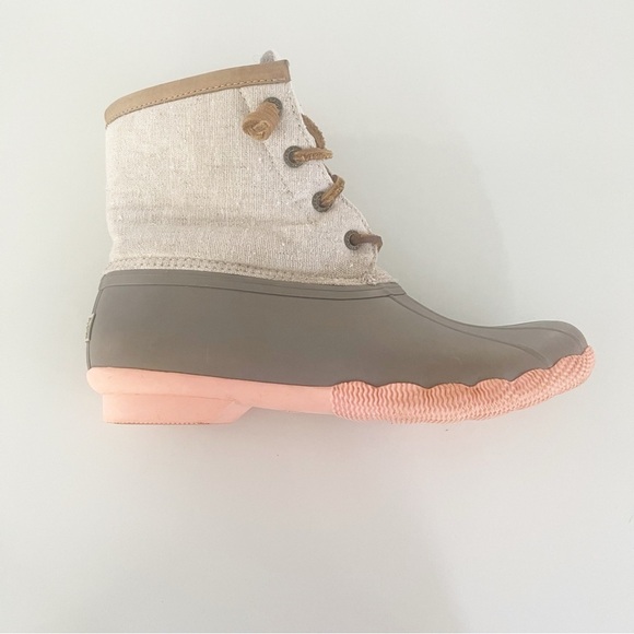 Sperry Saltwater Emboss Wool Duck Boots - Picture 3 of 7